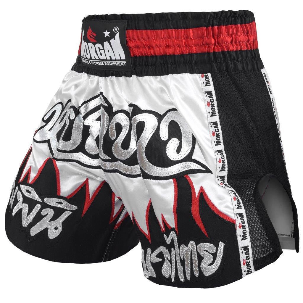 Morgan V2 Flame Muay Thai Shorts - The Fight Club