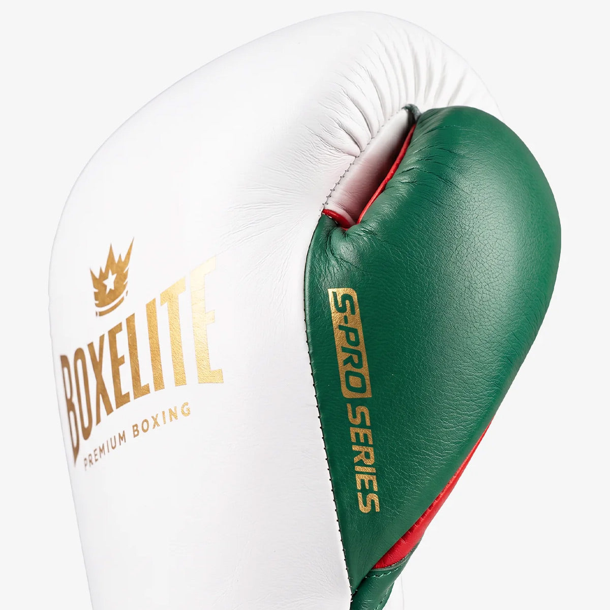BoxElite S-Pro Series Boxing Gloves MX Tri-Color Laces - The Fight Club