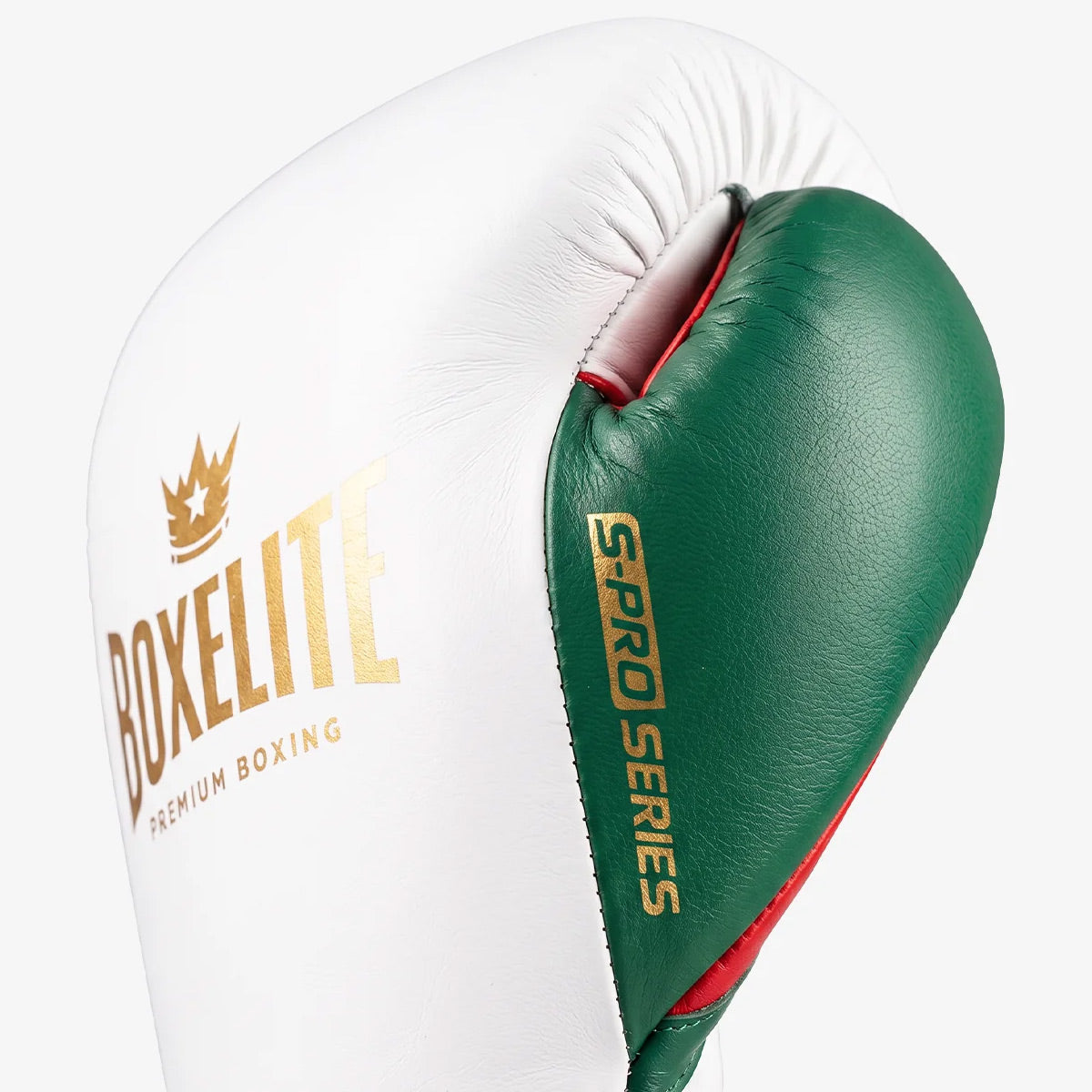 BoxElite S-Pro Series Boxing Gloves MX Tri-Color Velcro - The Fight Club