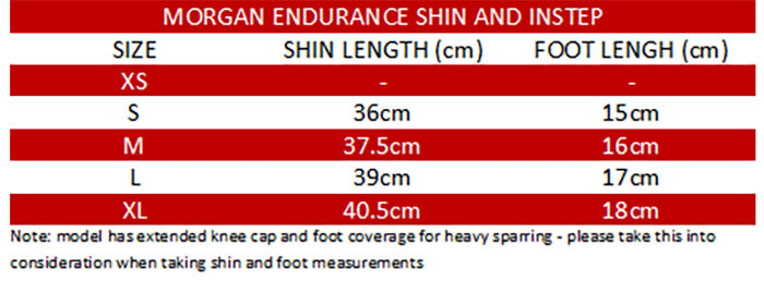 Morgan Endurance Pro Shin & Instep - The Fight Club