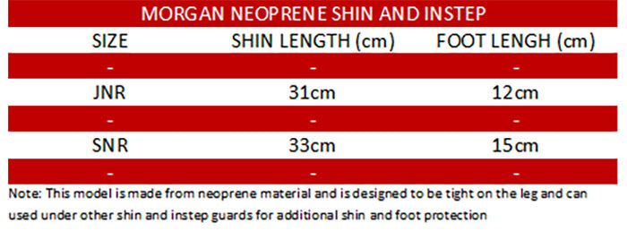 Morgan V2 Neoprene Shin And Instep - The Fight Club