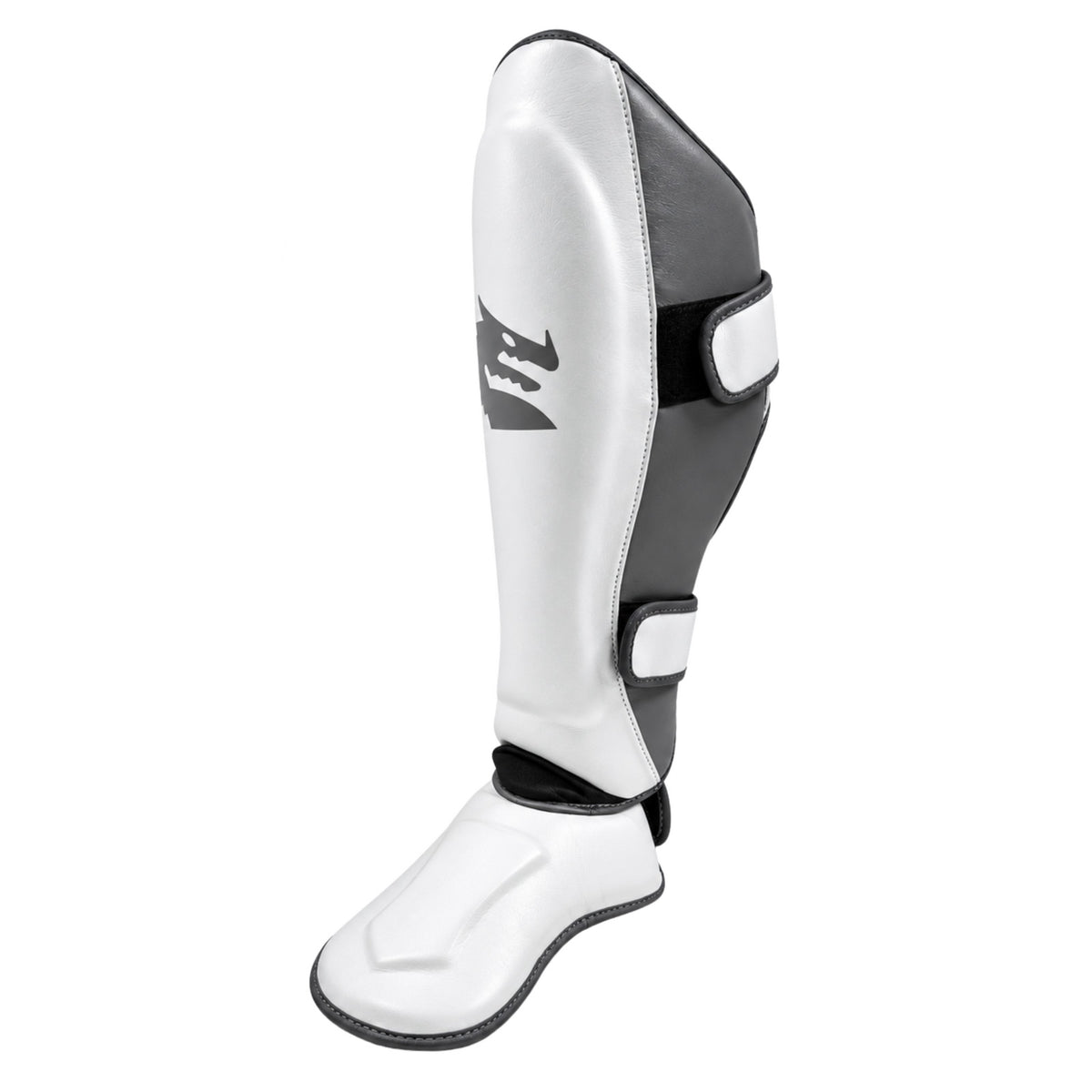 Morgan White Knight Shin & Instep Protectors - The Fight Club