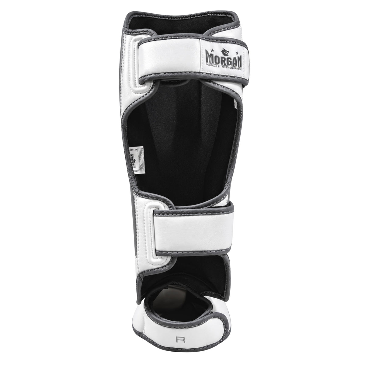 Morgan White Knight Shin & Instep Protectors - The Fight Club