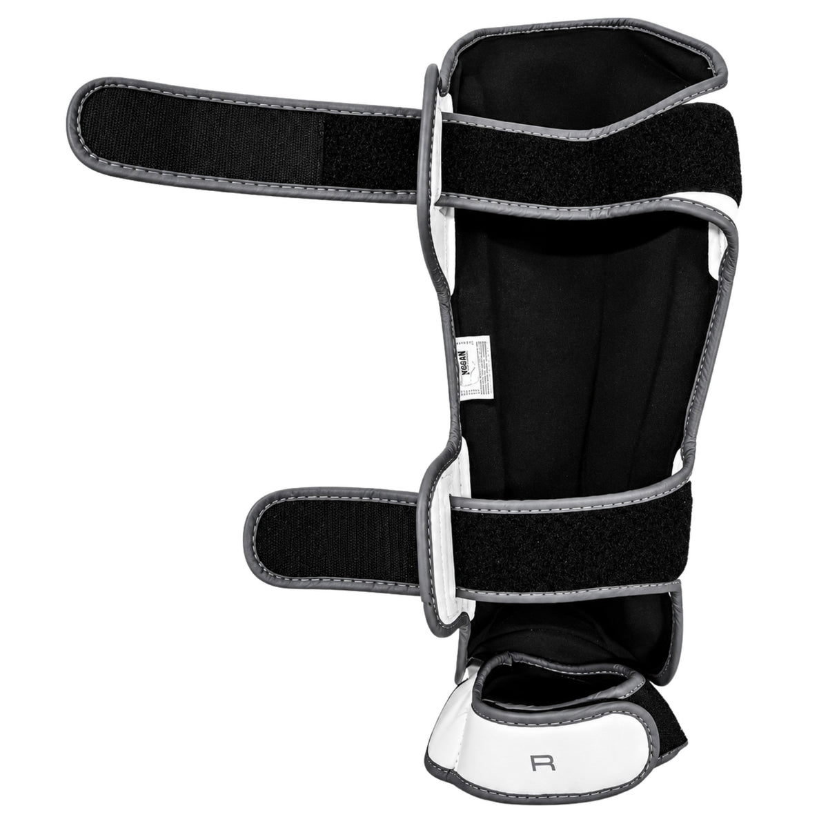 Morgan White Knight Shin & Instep Protectors - The Fight Club