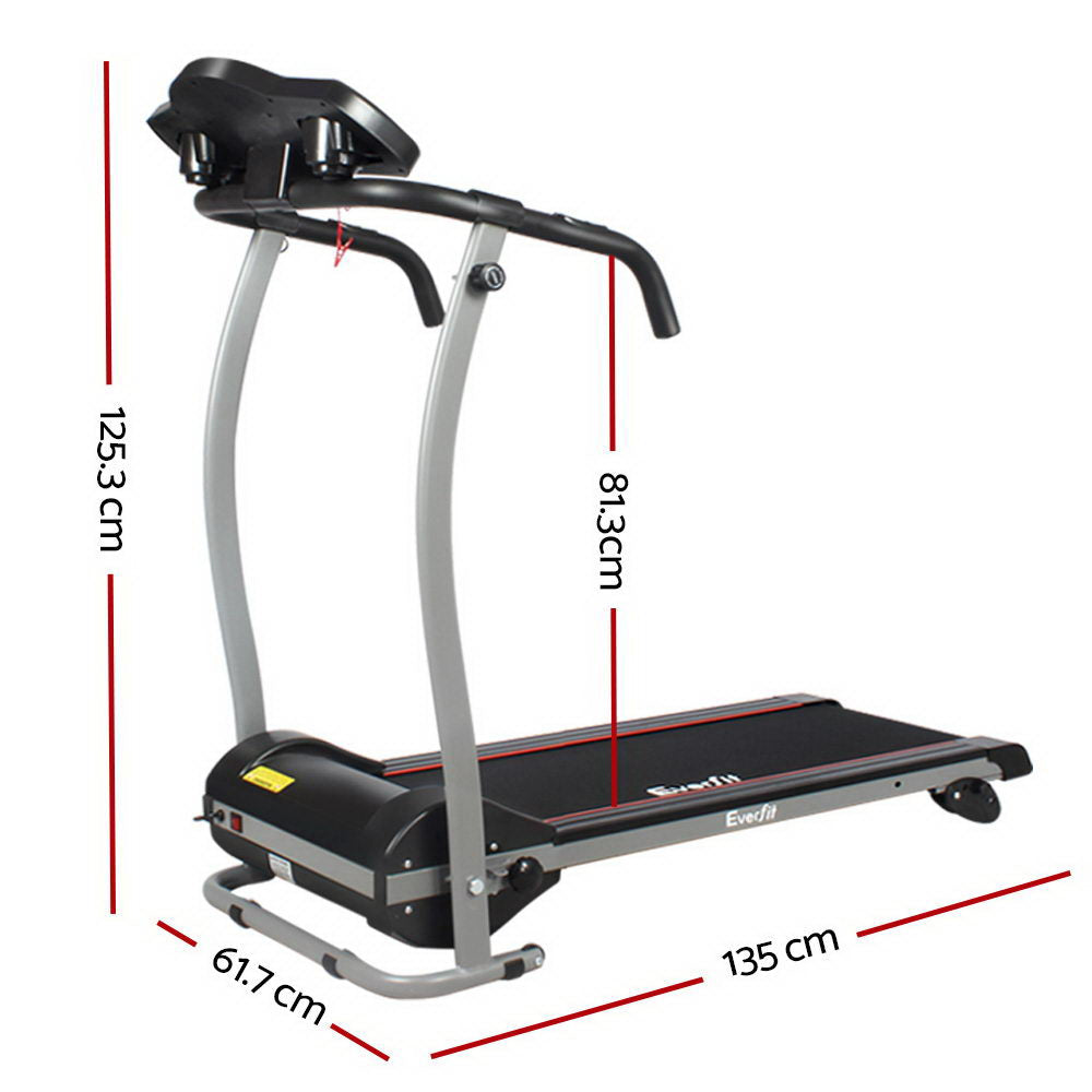 Everfit Treadmill Electric Home Gym Fitness Exercise Machine Foldable 360mm - The Fight Club