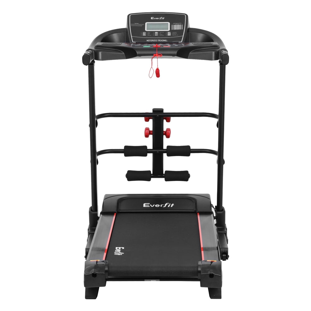 Everfit Treadmill Electric Home Gym Fitness Exercise Machine w/ Sit Up Bar 420mm - The Fight Club