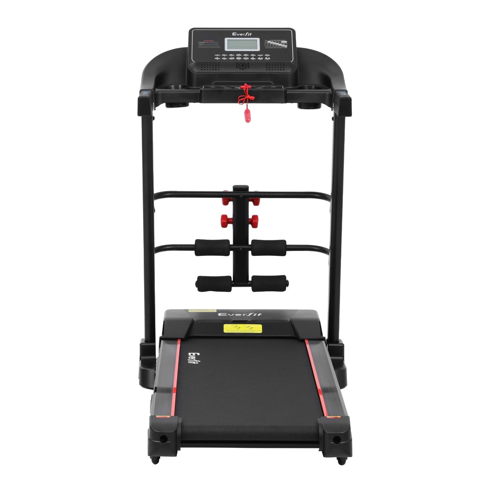 Everfit Treadmill Electric Home Gym Fitness Exercise Machine w/ Sit Up Bar 450mm - The Fight Club