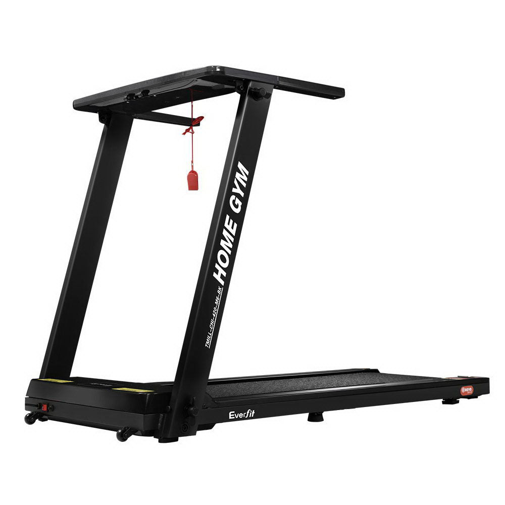 Everfit Treadmill Electric Home Gym Fitness Exercise Fully Foldable 420mm Black - The Fight Club