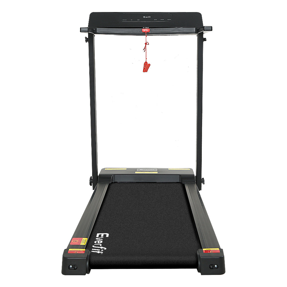 Everfit Treadmill Electric Home Gym Fitness Exercise Fully Foldable 450mm Black - The Fight Club