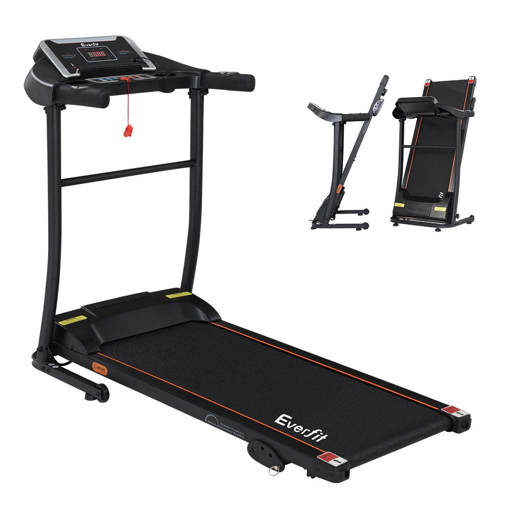 Everfit Treadmill Electric Home Gym Fitness Excercise Machine Incline 400mm - The Fight Club