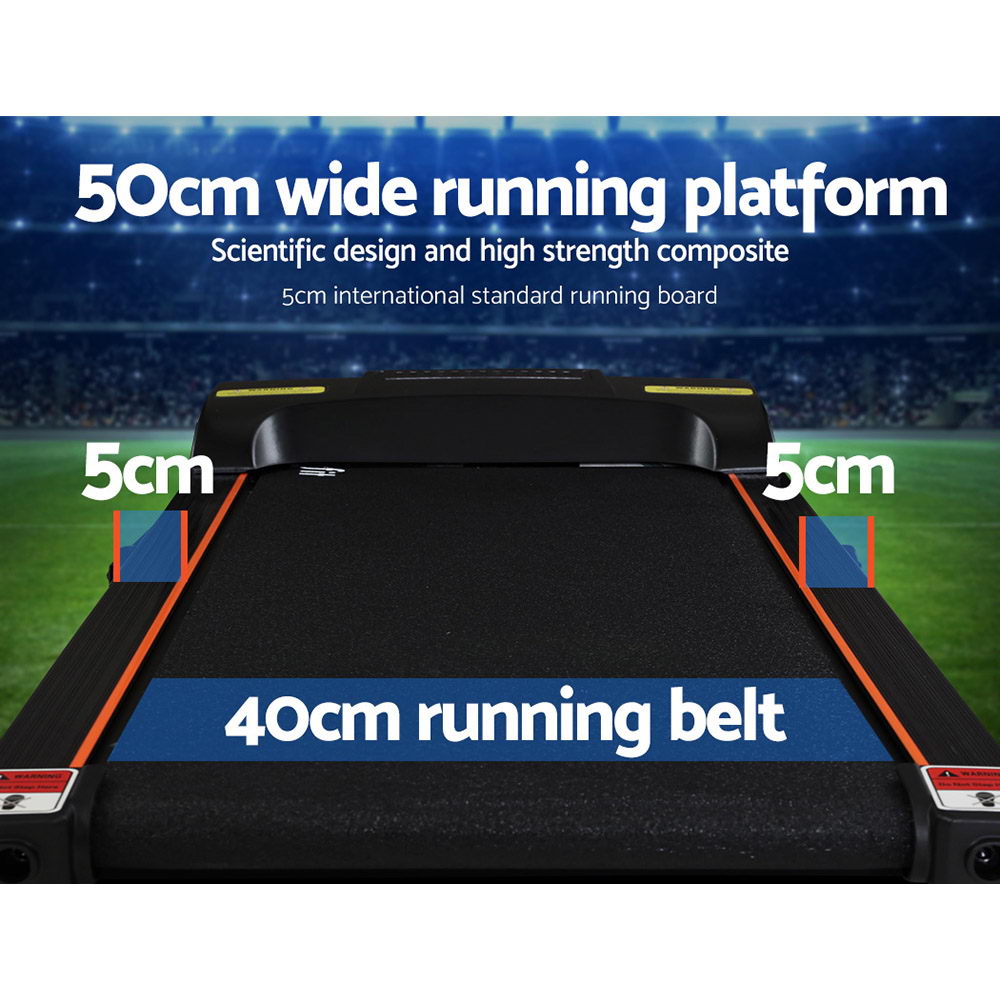 Everfit Treadmill Electric Home Gym Fitness Excercise Machine Incline 400mm - The Fight Club