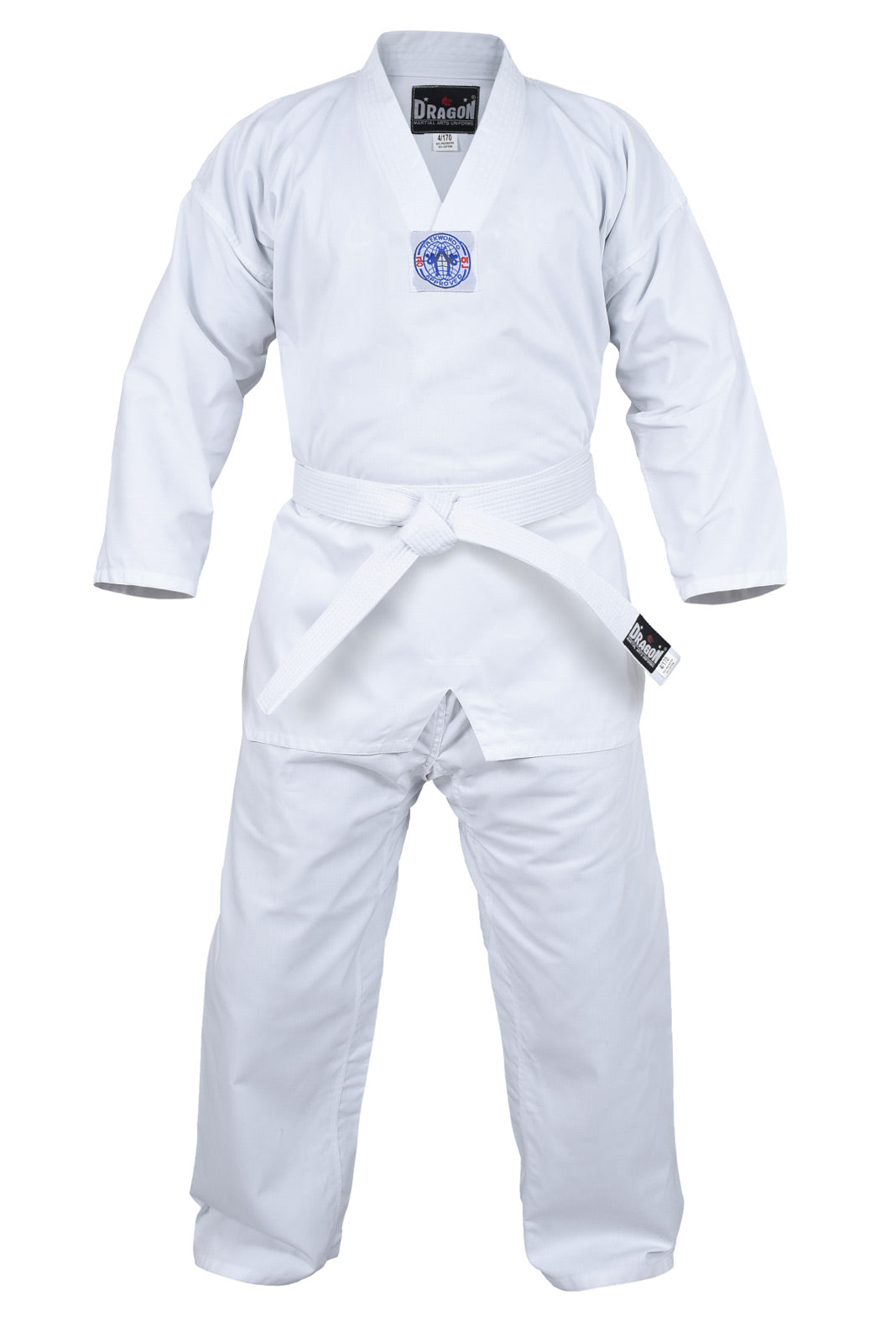 Dragon Deluxe Taekwondo Gi (8oz) - The Fight Club