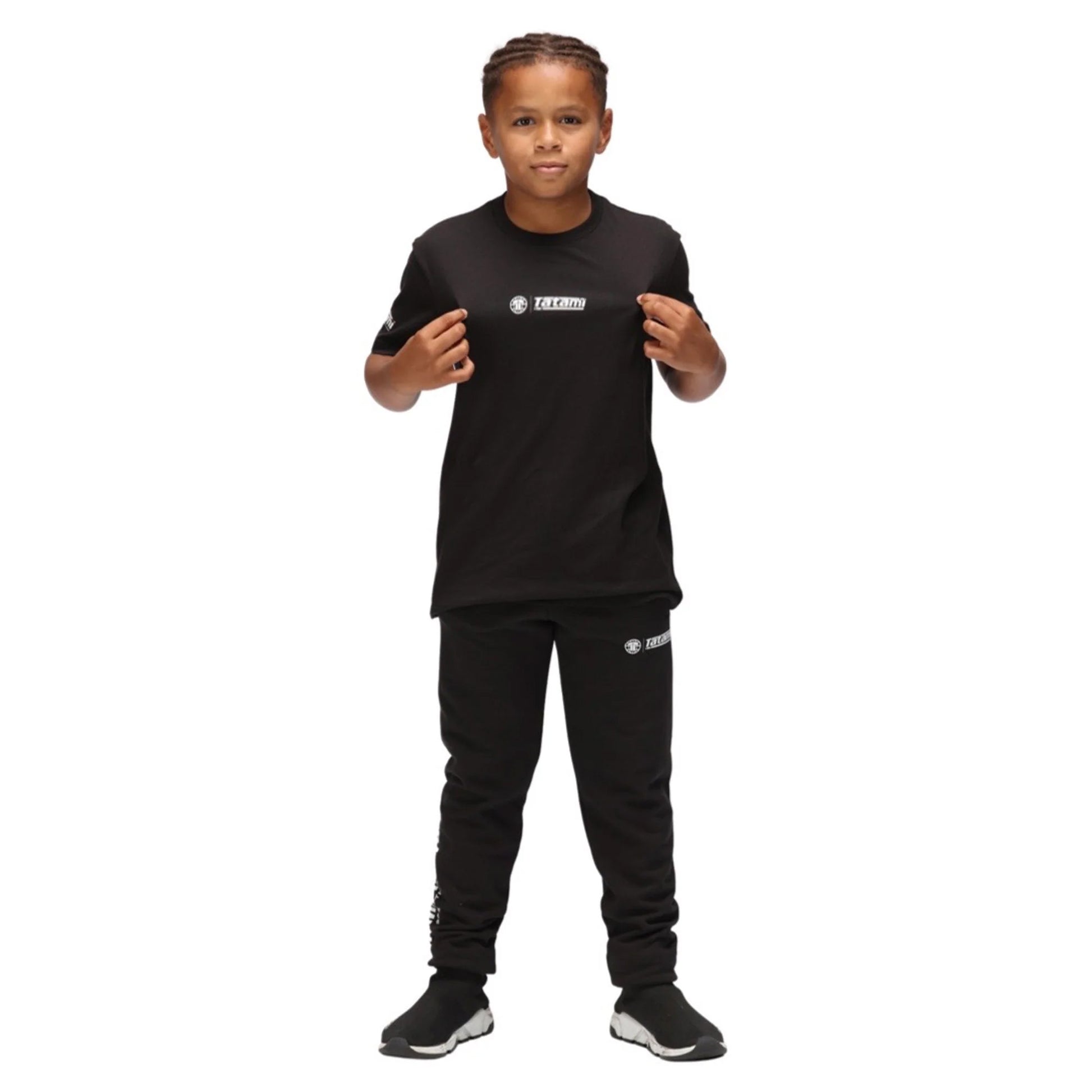 Tatami Kids Impact T-Shirt Black - The Fight Club