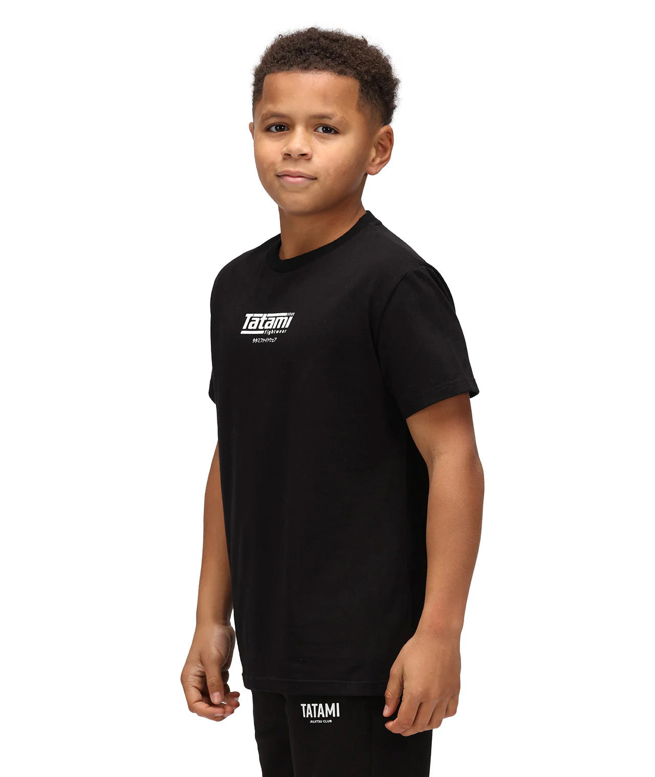 Tatami Kids Kaizen T-Shirt Black - The Fight Club