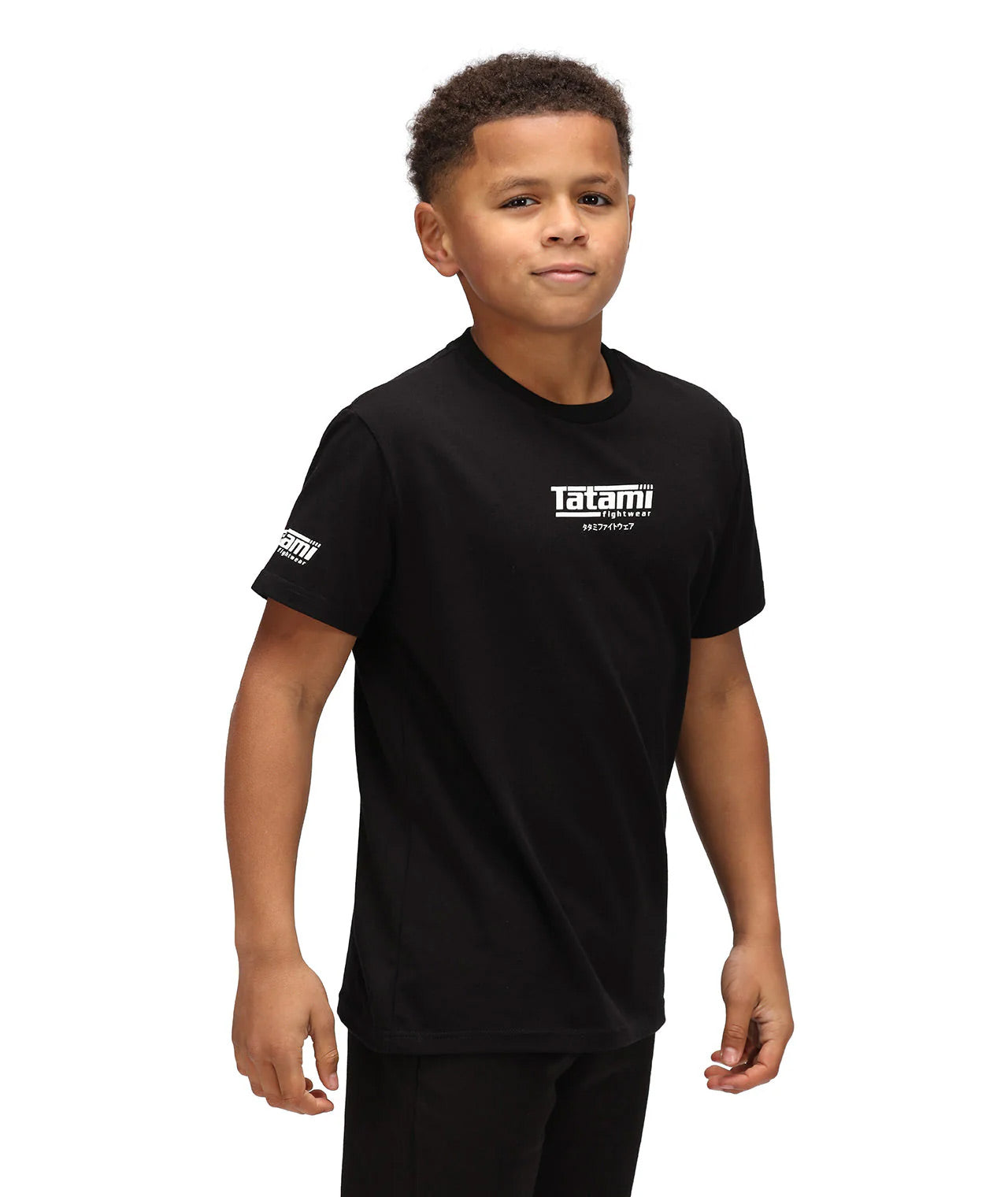 Tatami Kids Kaizen T-Shirt Black - The Fight Club