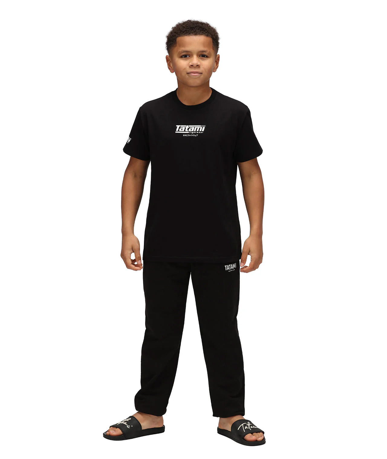 Tatami Kids Kaizen T-Shirt Black - The Fight Club