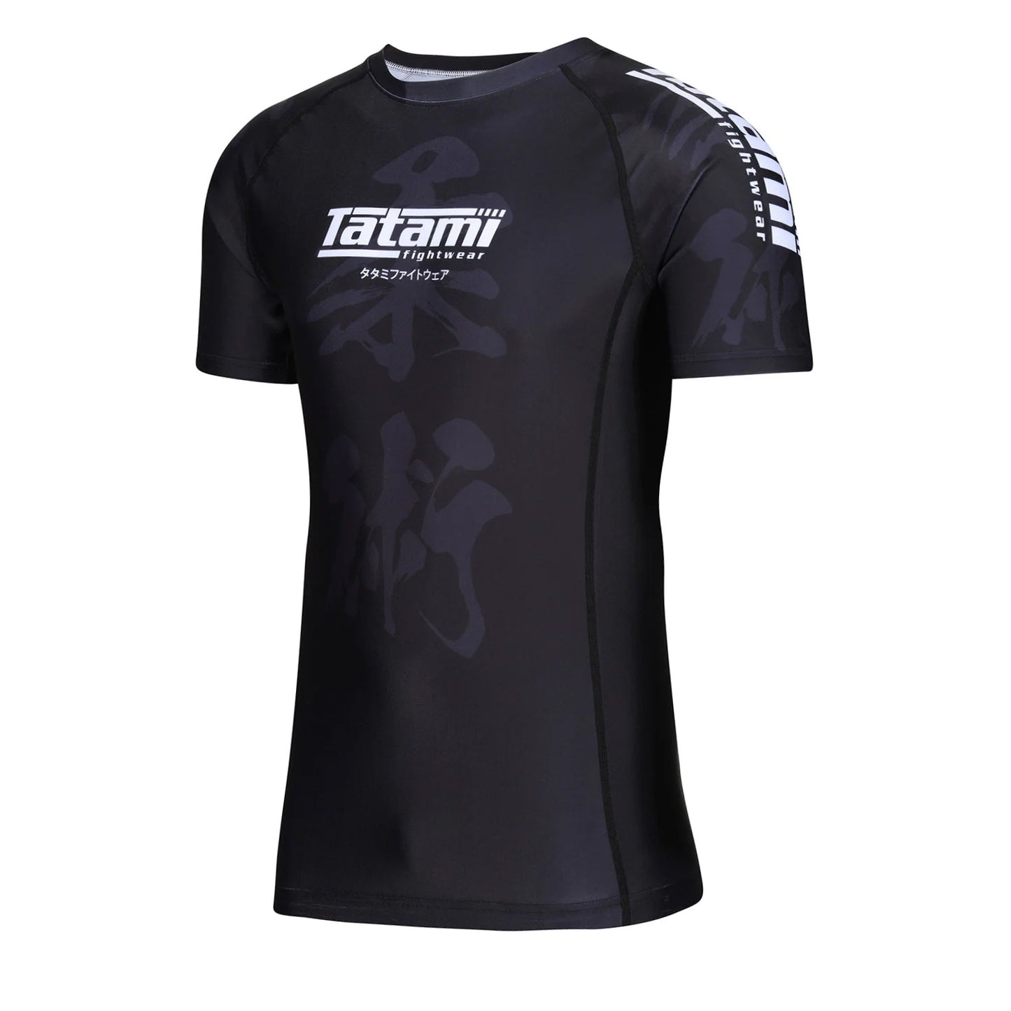 Tatami Kaizen Short Sleeve Rash Guard Black - The Fight Club