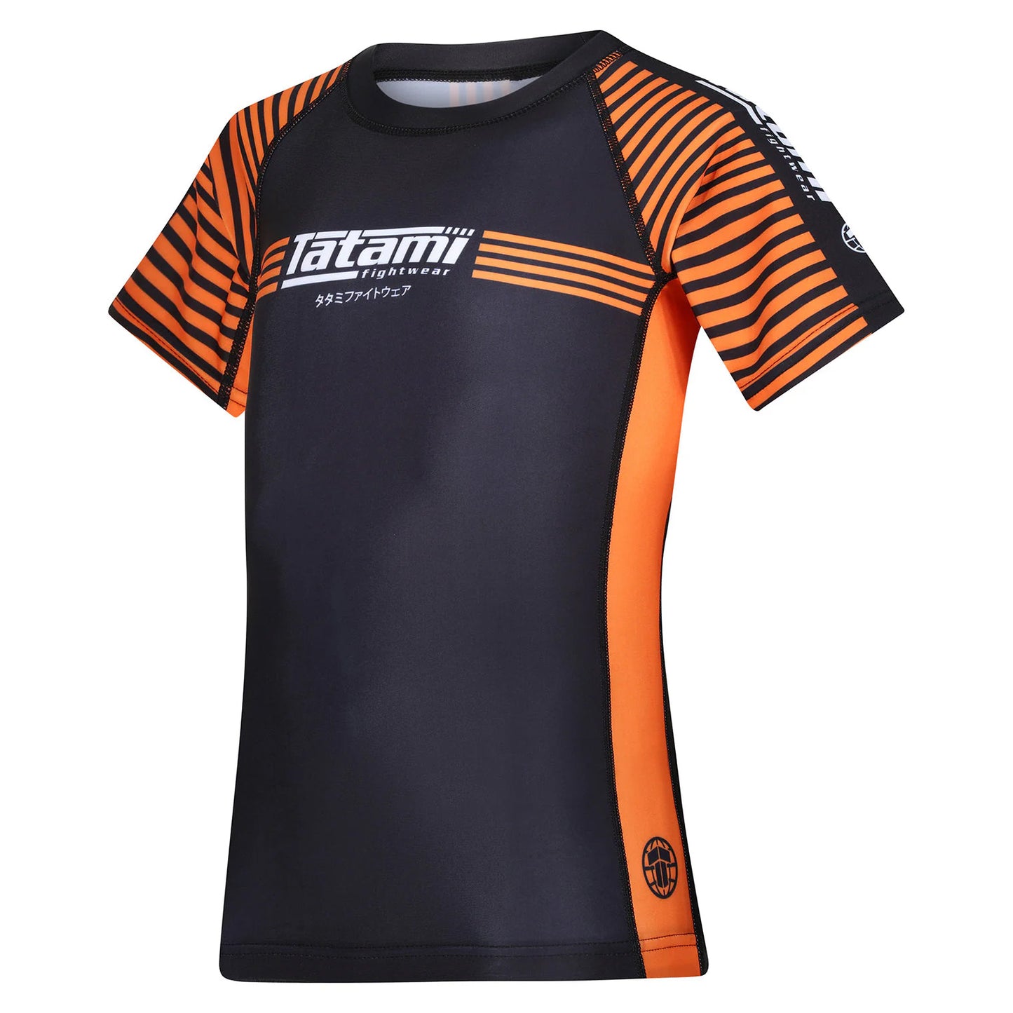 Tatami Kids IBJJF Ranked Rash Guard - Orange - The Fight Club