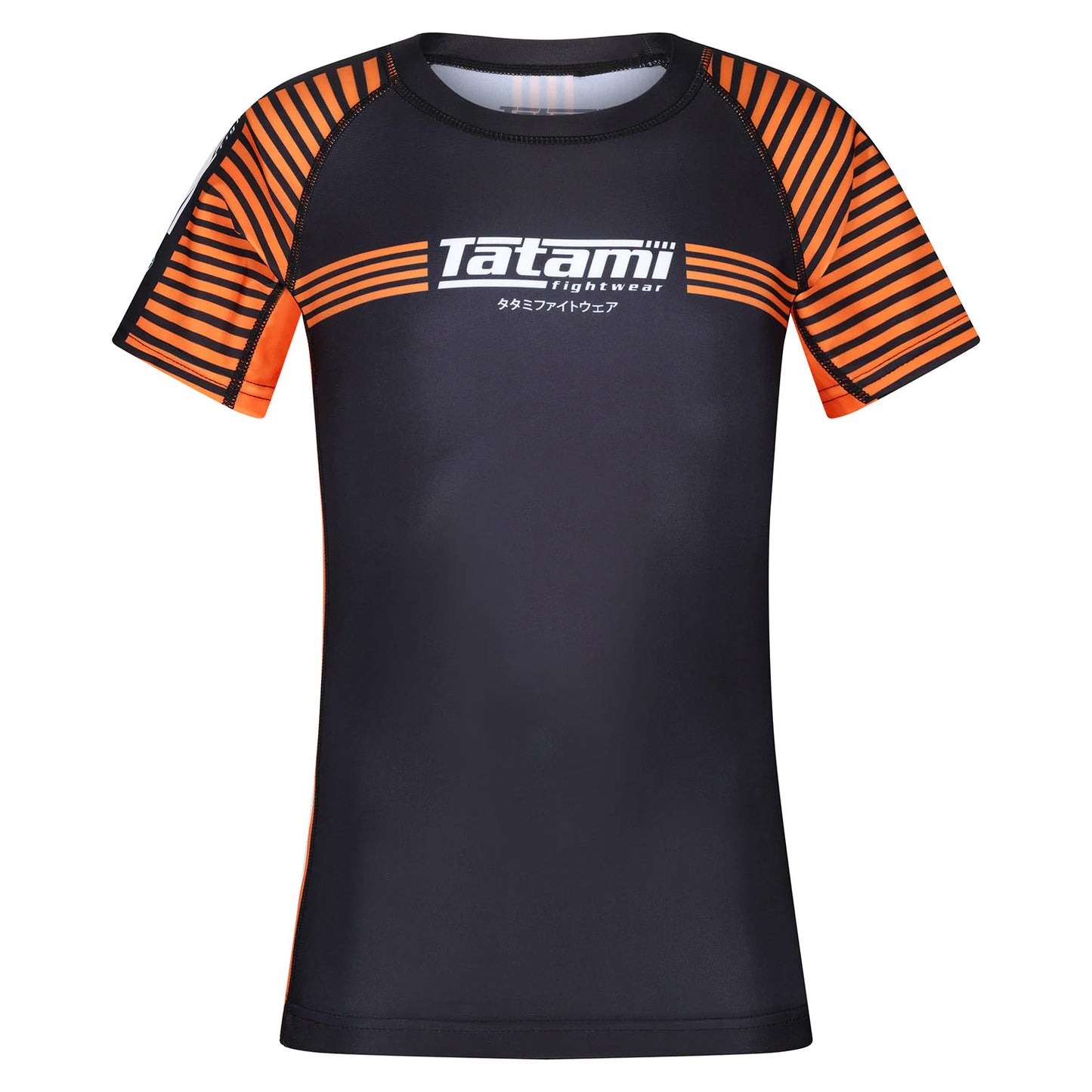 Tatami Kids IBJJF Ranked Rash Guard - Orange - The Fight Club