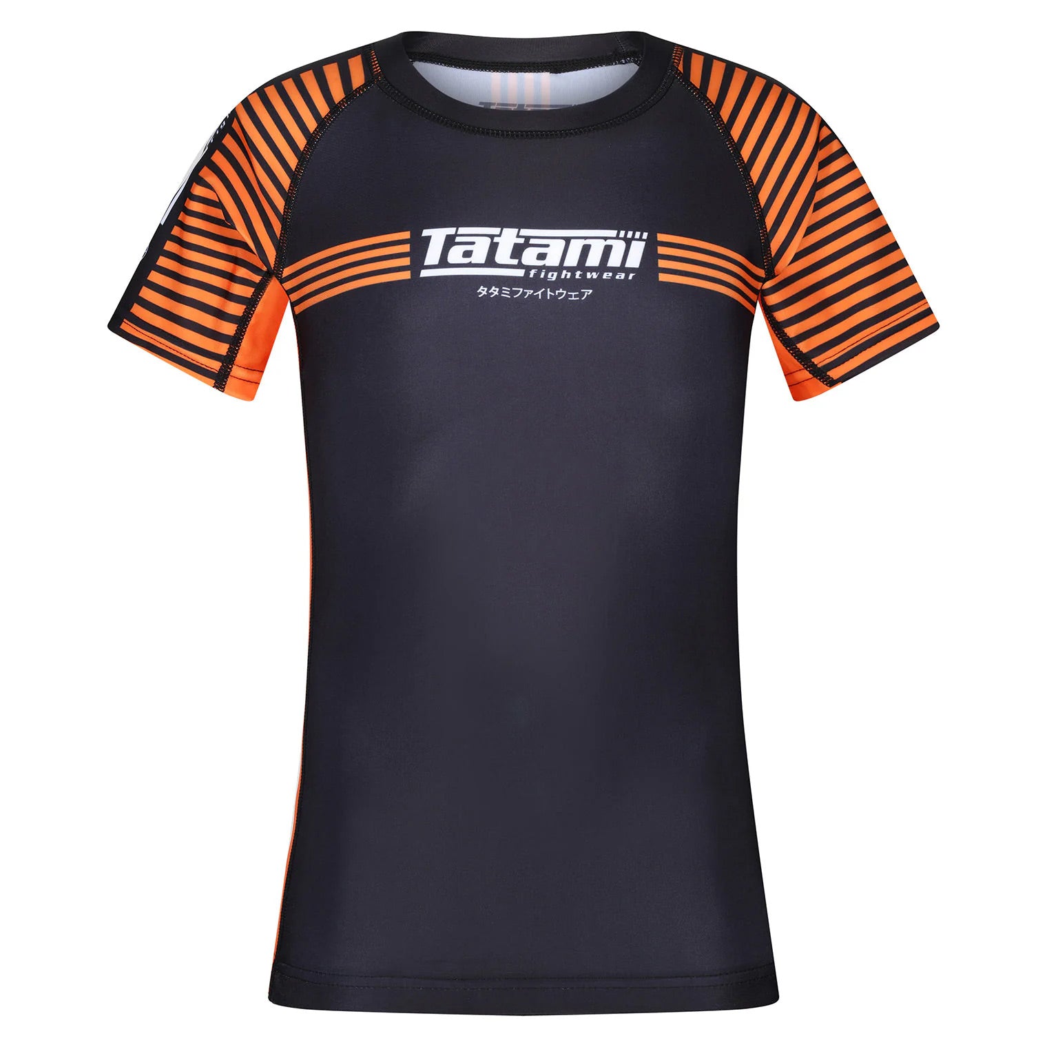 Tatami Kids IBJJF Ranked Rash Guard - Orange - The Fight Club