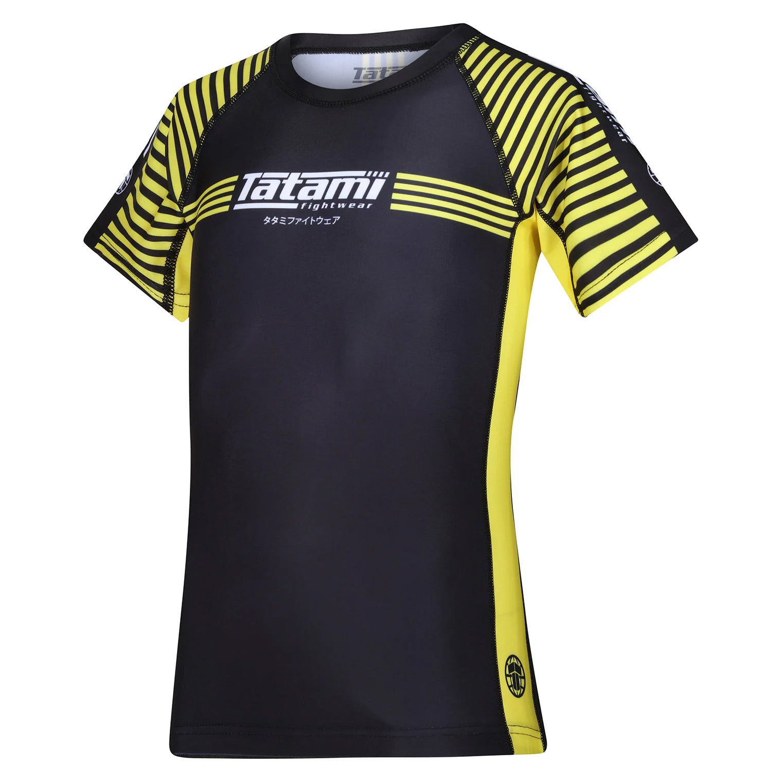 Tatami Kids IBJJF Ranked Rash Guard - Yellow - The Fight Club