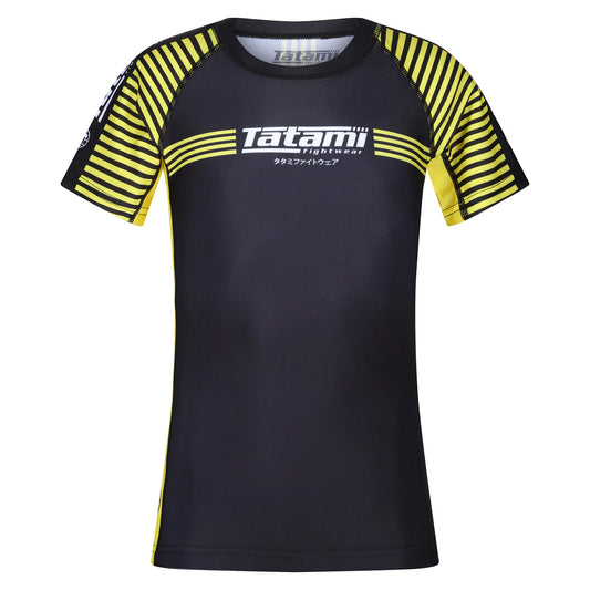 Tatami Kids IBJJF Ranked Rash Guard - Yellow - The Fight Club