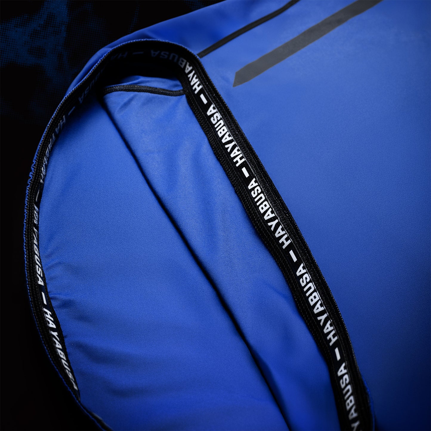 Hayabusa UFC BJJ Short Sleeve Rash Guard Blue - The Fight Club