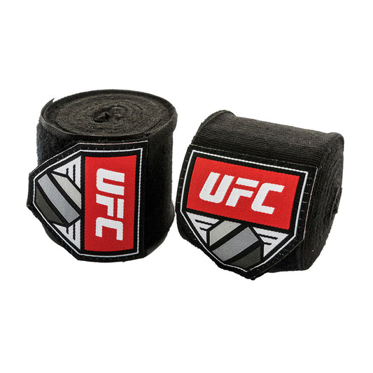 UFC Contender Hand Wraps 4.5m Black - The Fight Club
