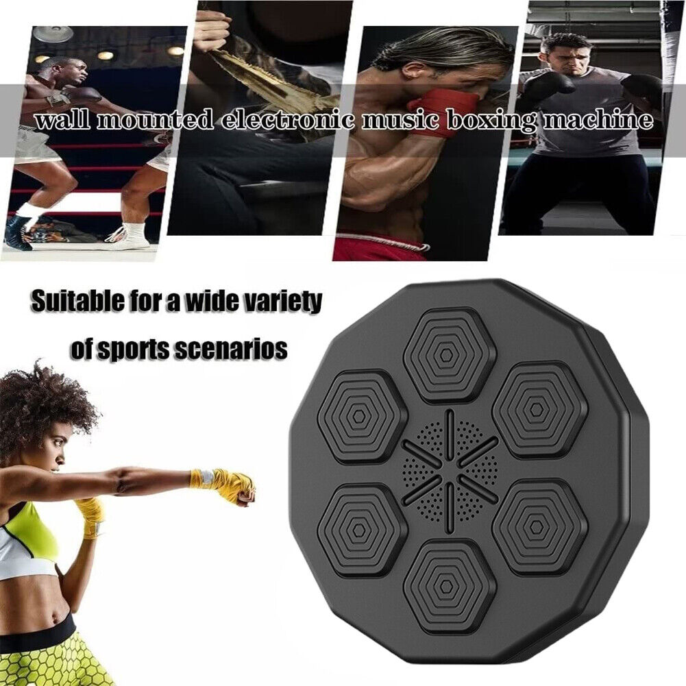 Electronic Music  Boxing Wall Target  Training Smart Wall Mounted Combat AU NO Gloves - The Fight Club