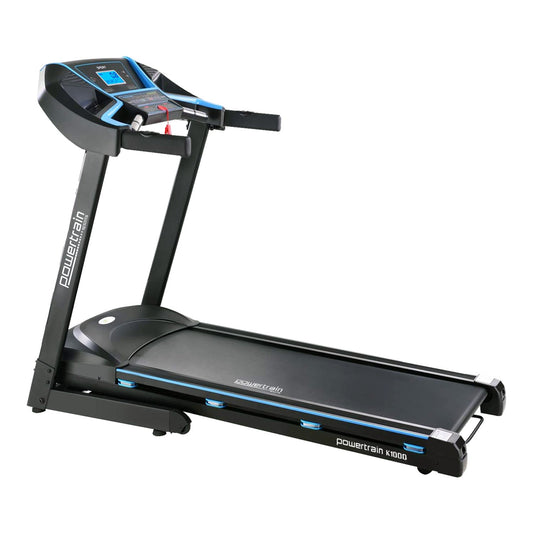 Powertrain K1000 Foldable Treadmill with Incline for Home Gym Cardio - The Fight Club