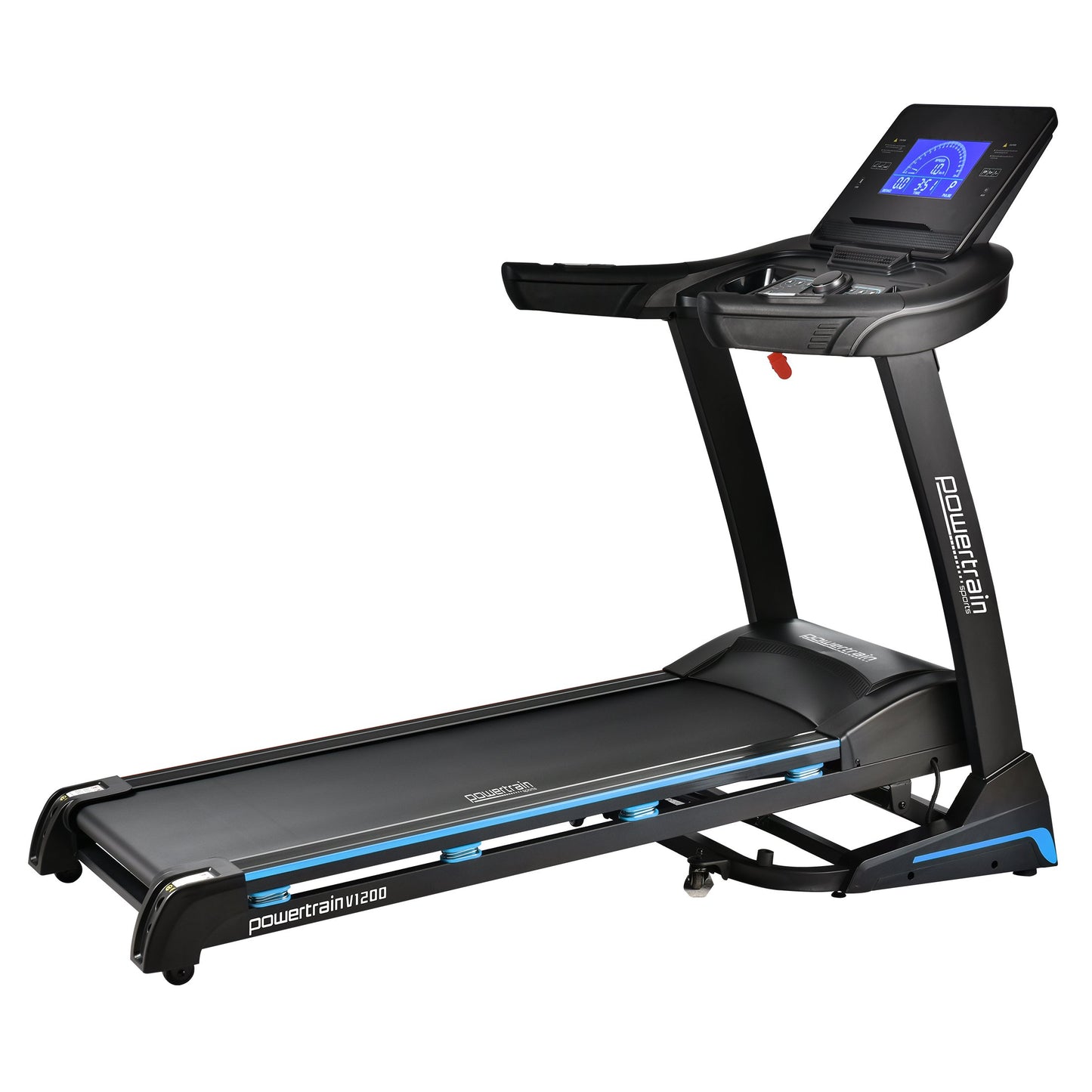 Powertrain V1200 Treadmill with Shock-Absorbing System - The Fight Club