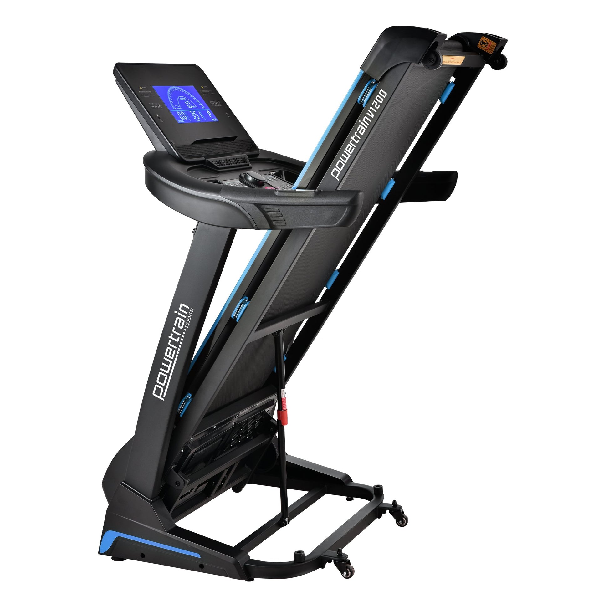 Powertrain V1200 Treadmill with Shock-Absorbing System - The Fight Club