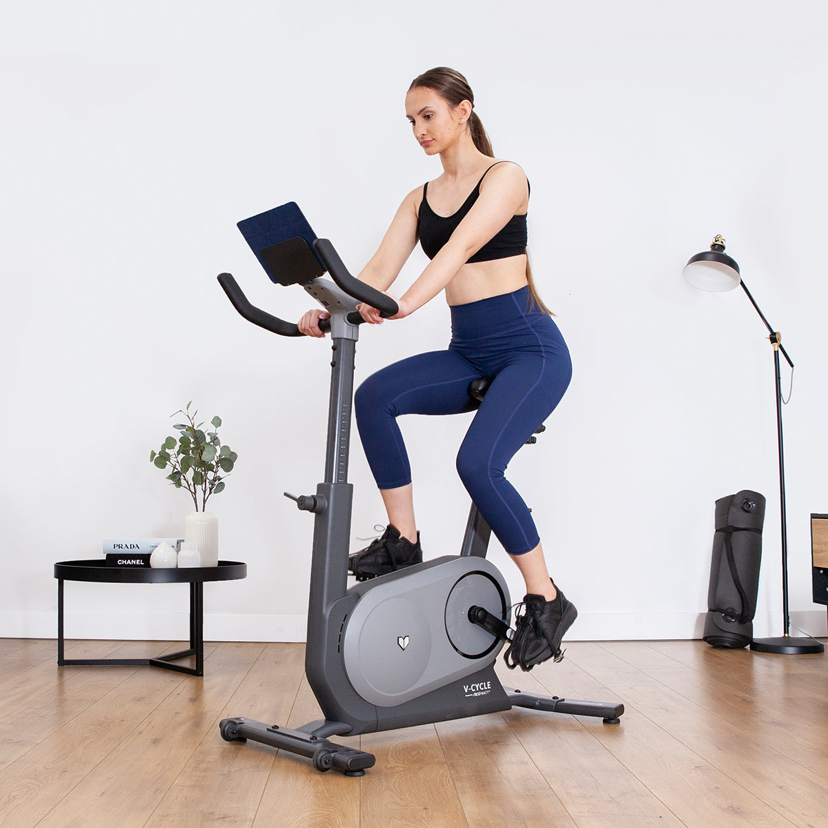 Lifespan Fitness V-Cycle Smart Exercise Bike with NeoWatt - The Fight Club