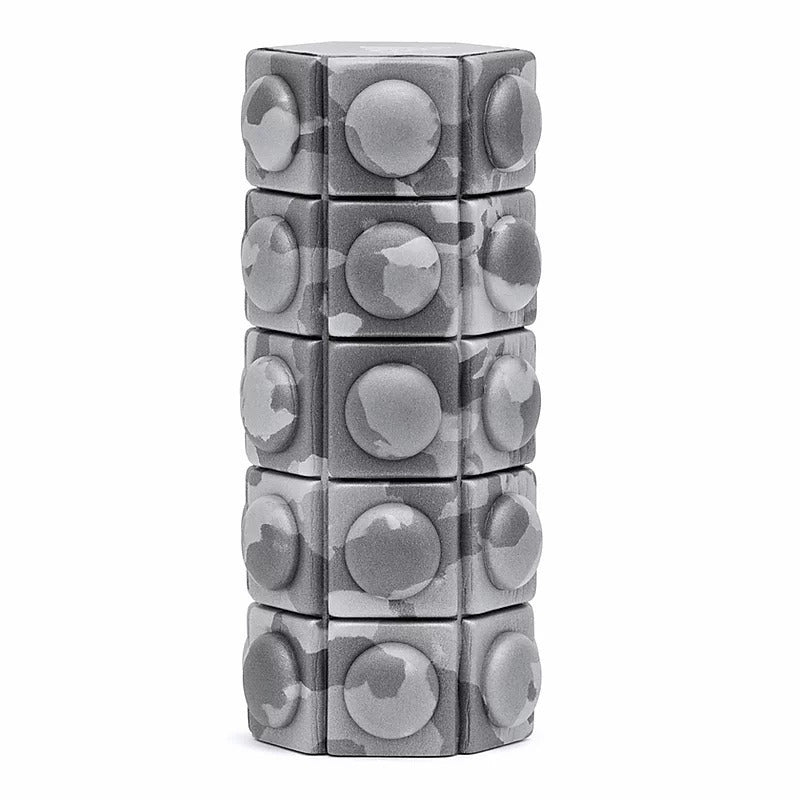 Adidas Mini Textured Foam Roller Recovery Gym Fitness Sport Physio - Grey Camo - The Fight Club