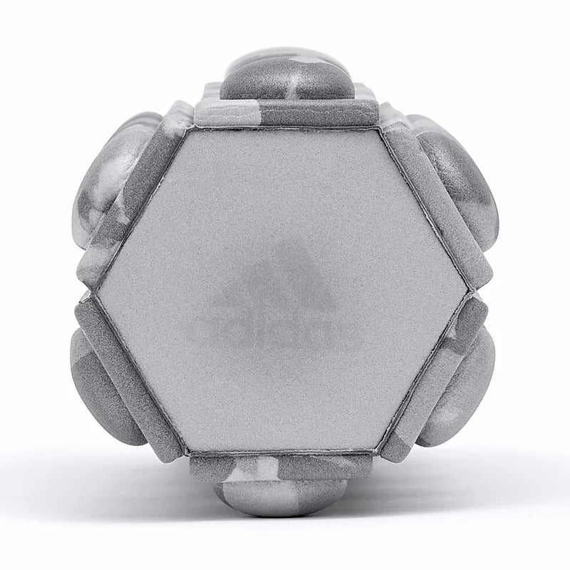 Adidas Mini Textured Foam Roller Recovery Gym Fitness Sport Physio - Grey Camo - The Fight Club