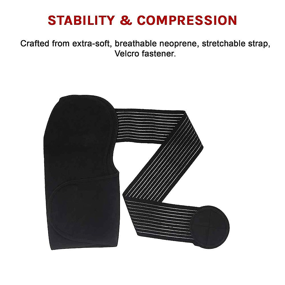 DSZ Adjustable Shoulder Support Brace Strap Compression Bandage Wrap - The Fight Club