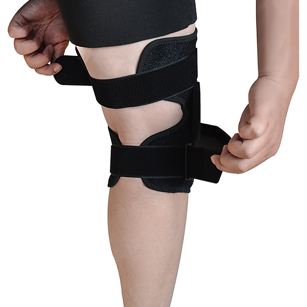 DSZ Hinged Knee Brace Support - ACL MCL ligament Runner's Knee - The Fight Club