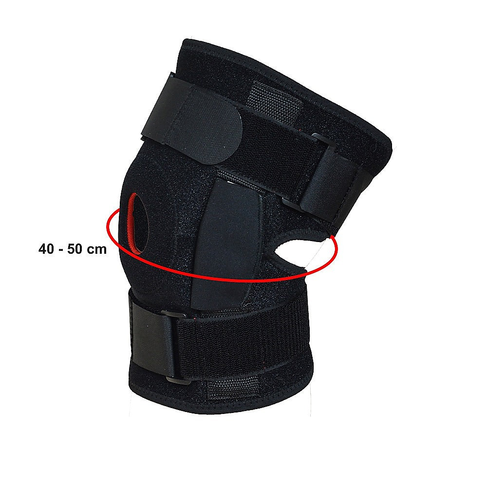 DSZ Hinged Knee Brace Support - ACL MCL ligament Runner's Knee - The Fight Club