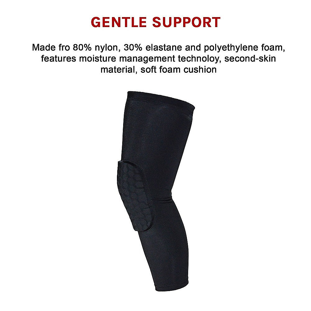 DSZ Knee Sleeve Guard Support Brace Sport Compression Calf Running - The Fight Club