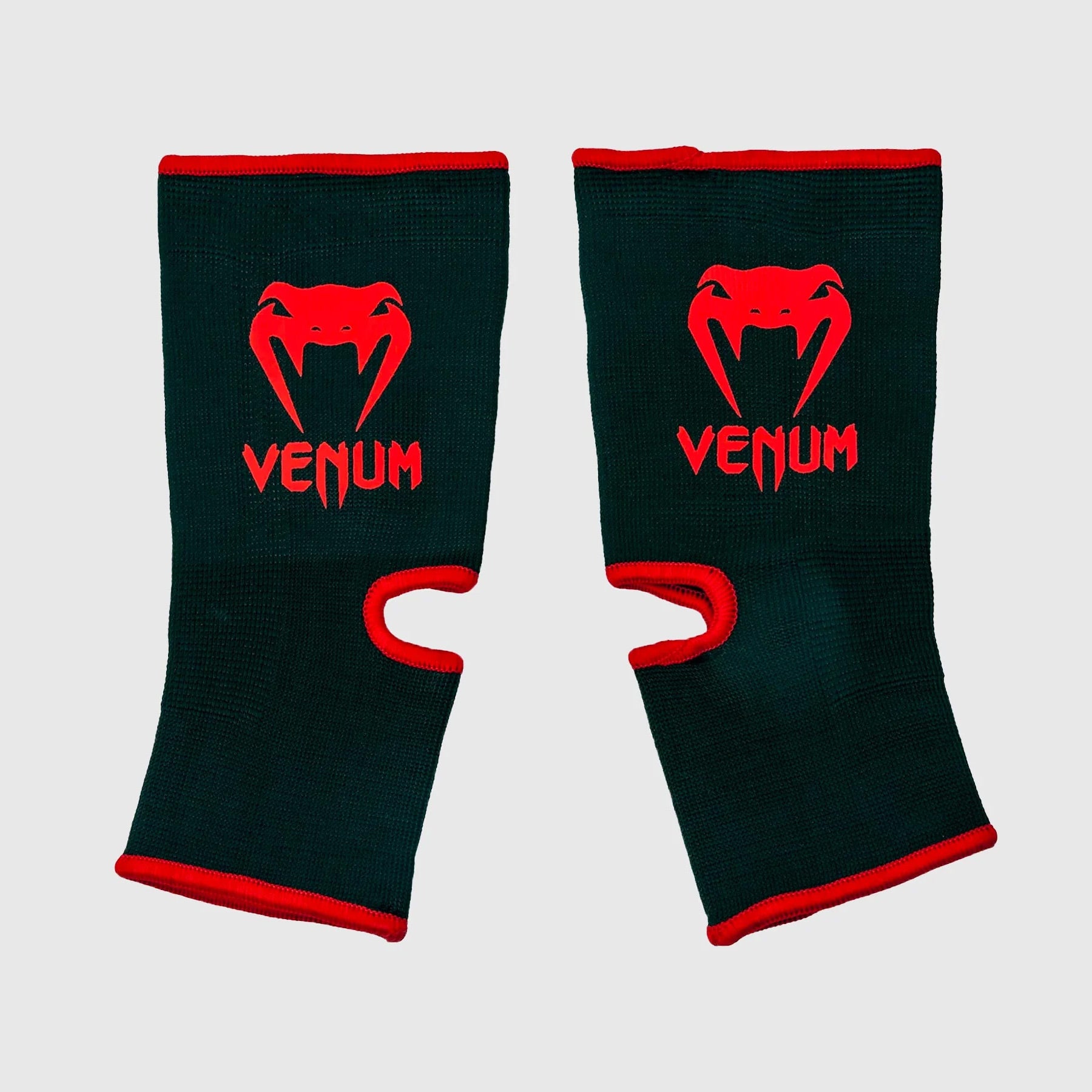 Venum Kontact Ankle Support Guards Black/Red - The Fight Club