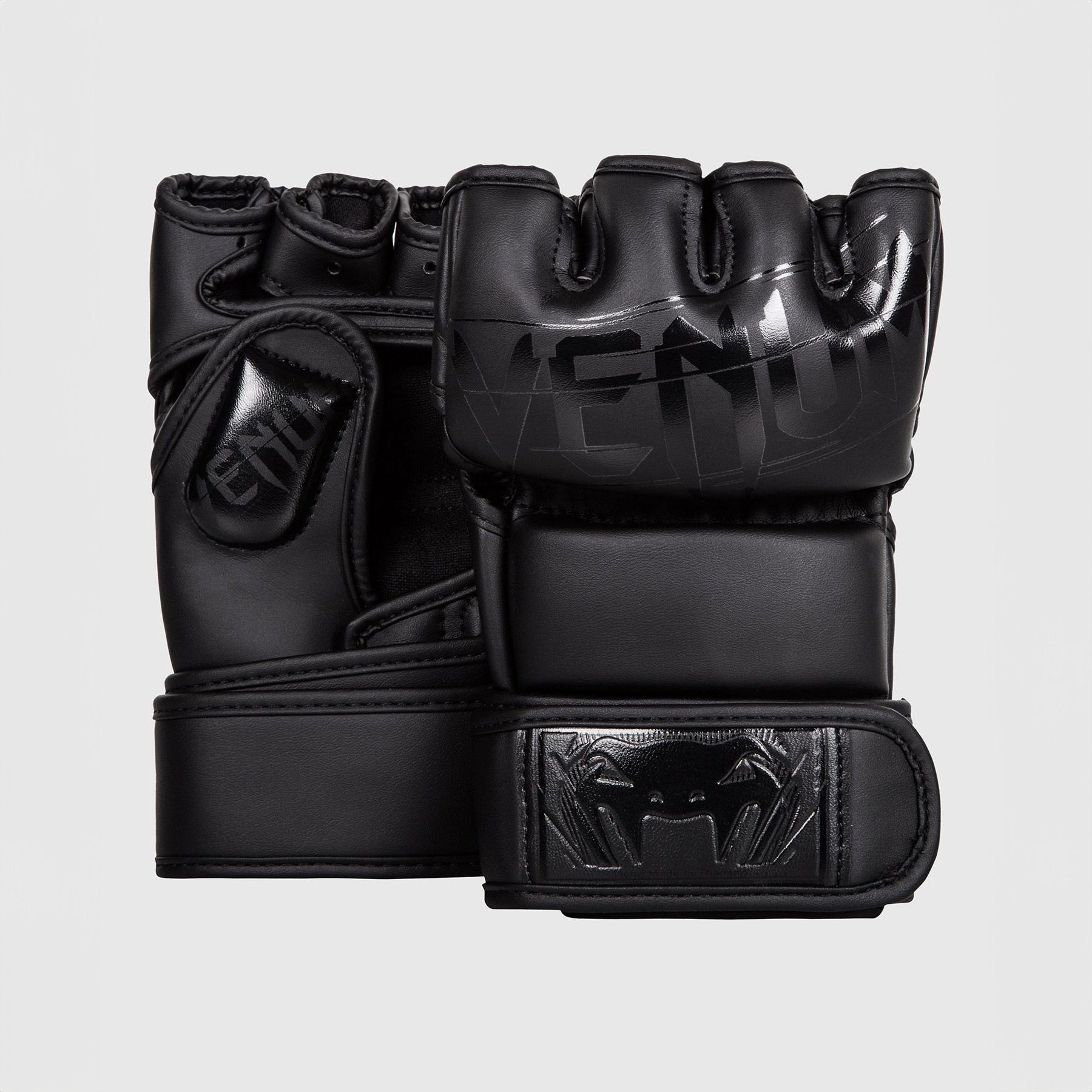 Venum Undisputed 2.0 MMA Gloves - Matte/Black - The Fight Club