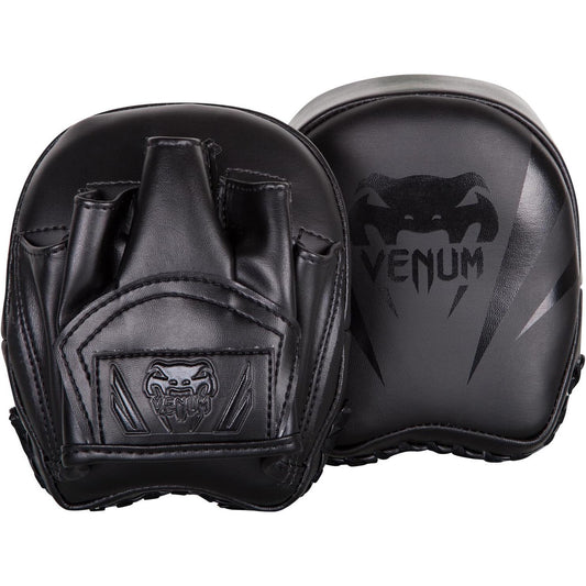 Venum Elite Mini Focus Mitts Black/Black - The Fight Club