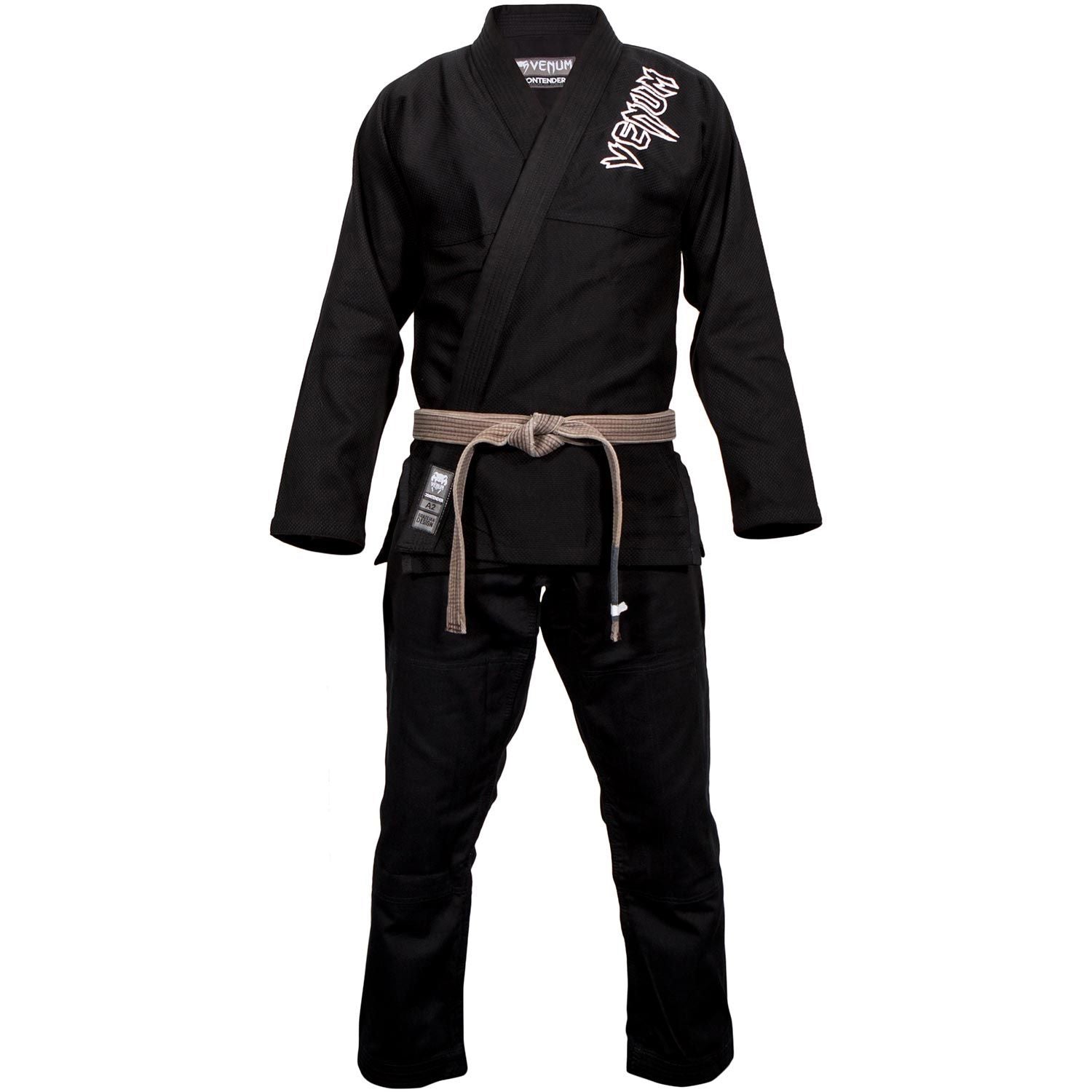 Venum Contender 2.0 BJJ Gi - Black - The Fight Club