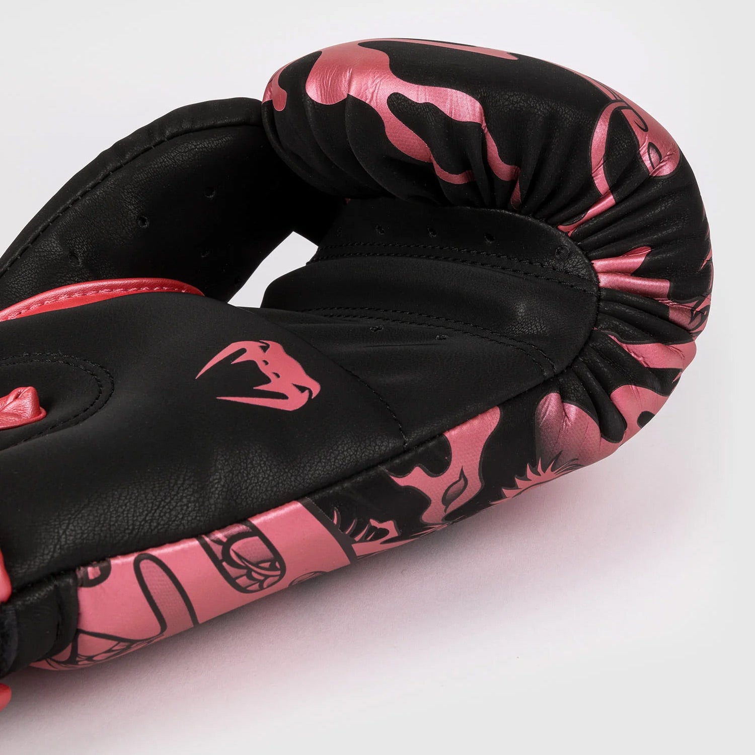 Venum Dragon's Flight Boxing Gloves Black/Metallic Pink - The Fight Club