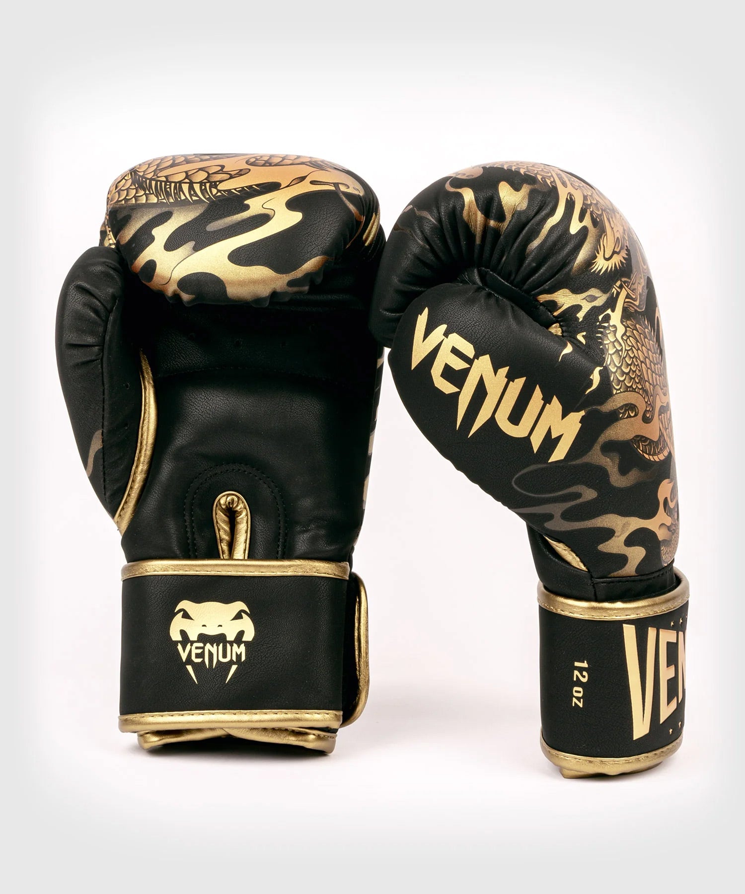 Venum Dragon's Flight Boxing Gloves Black/Bronze – The Fight Club