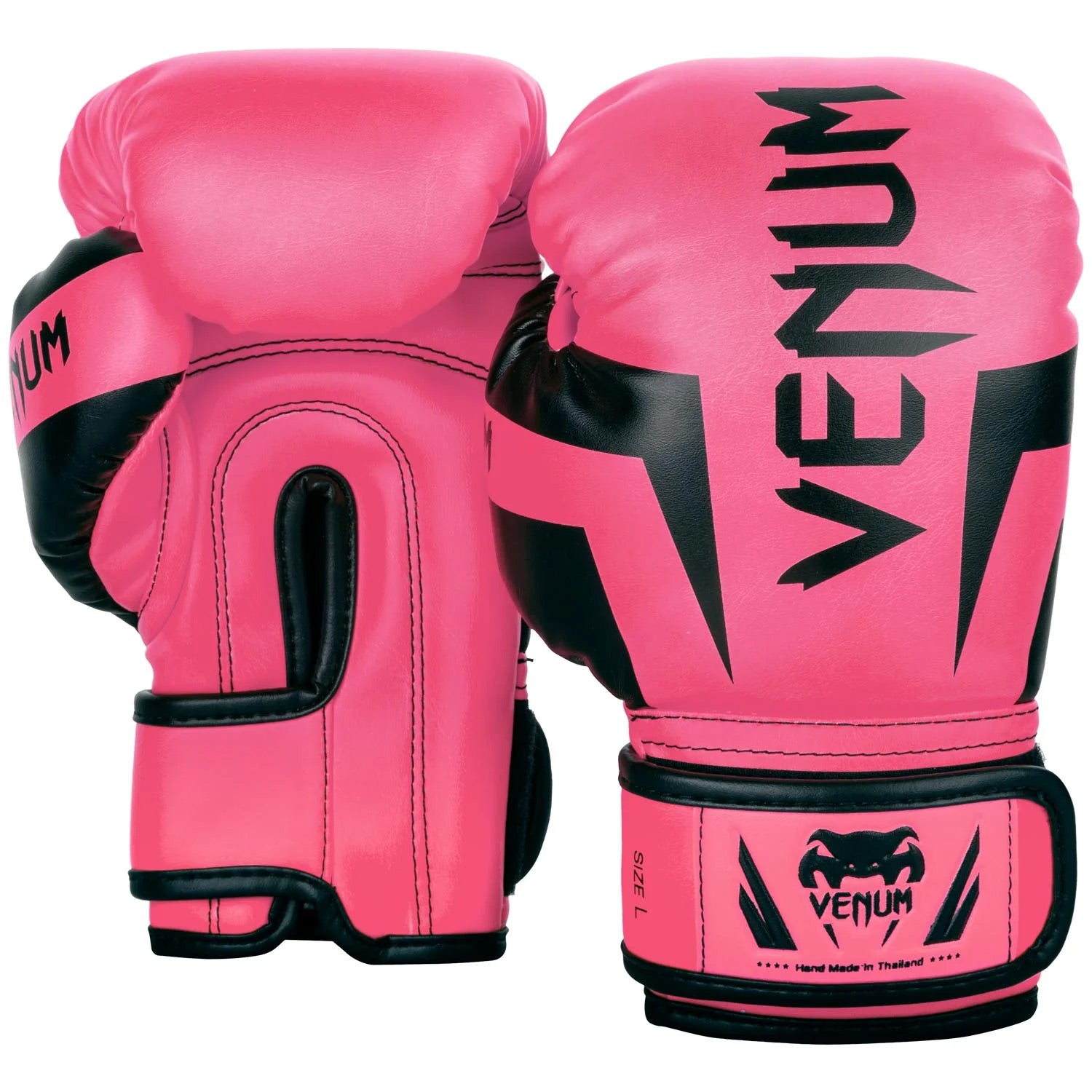 Venum Elite Boxing Gloves Kids Fluo Pink - The Fight Club