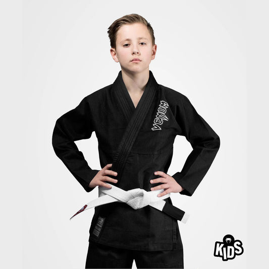 Venum Contender Kids Jiu Jitsu Gi Black - The Fight Club