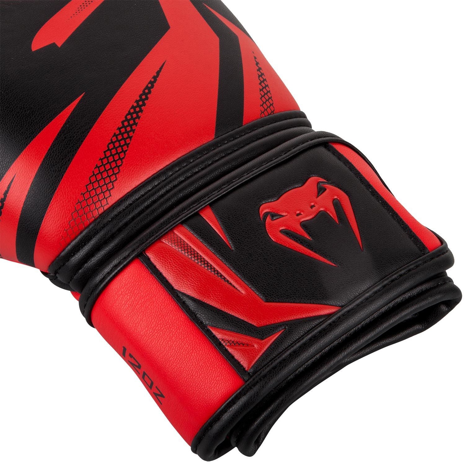 Venum Challenger 3.0 Boxing Gloves - Black/Red - The Fight Club