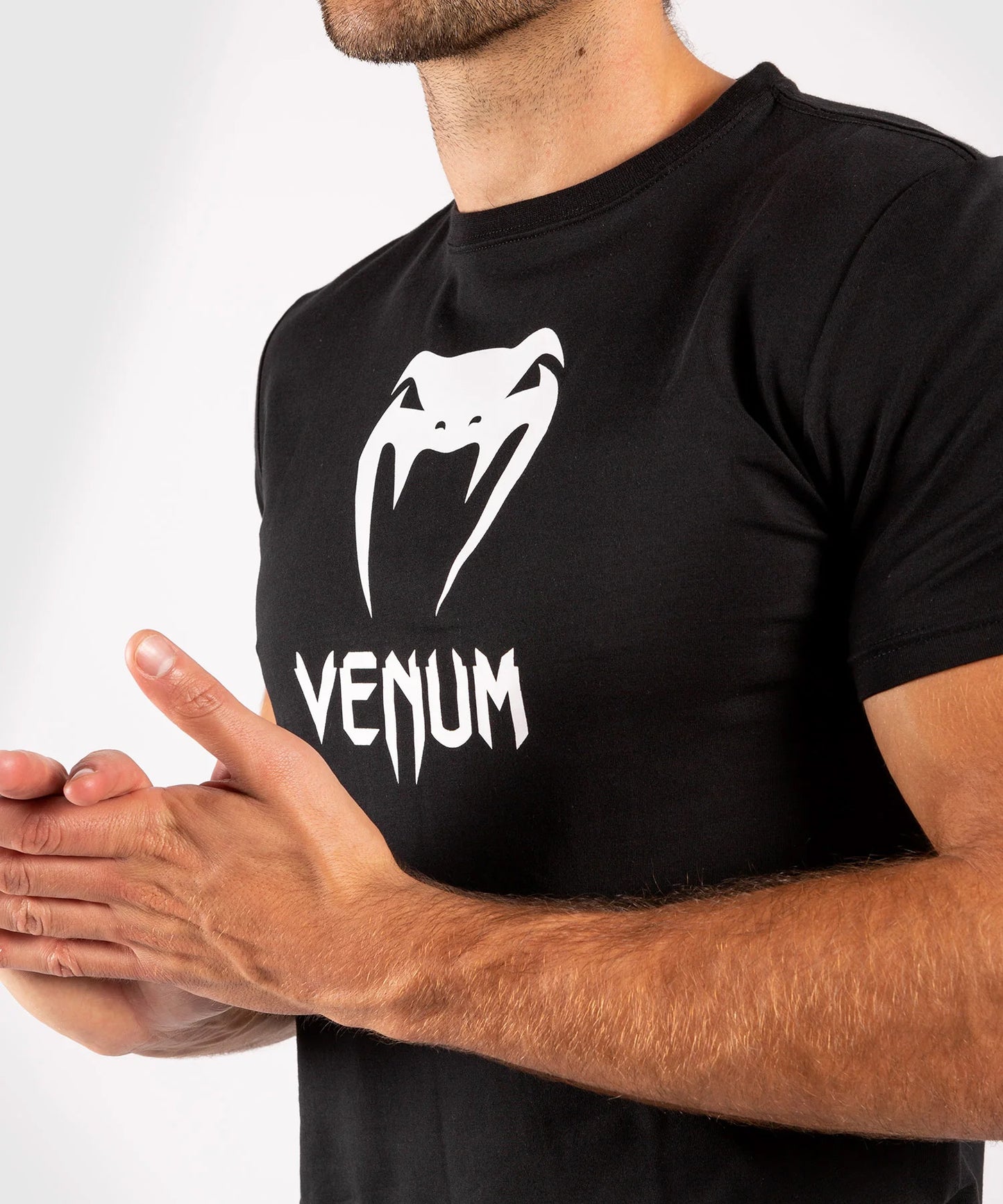 Venum Classic T-Shirt - Black - The Fight Club