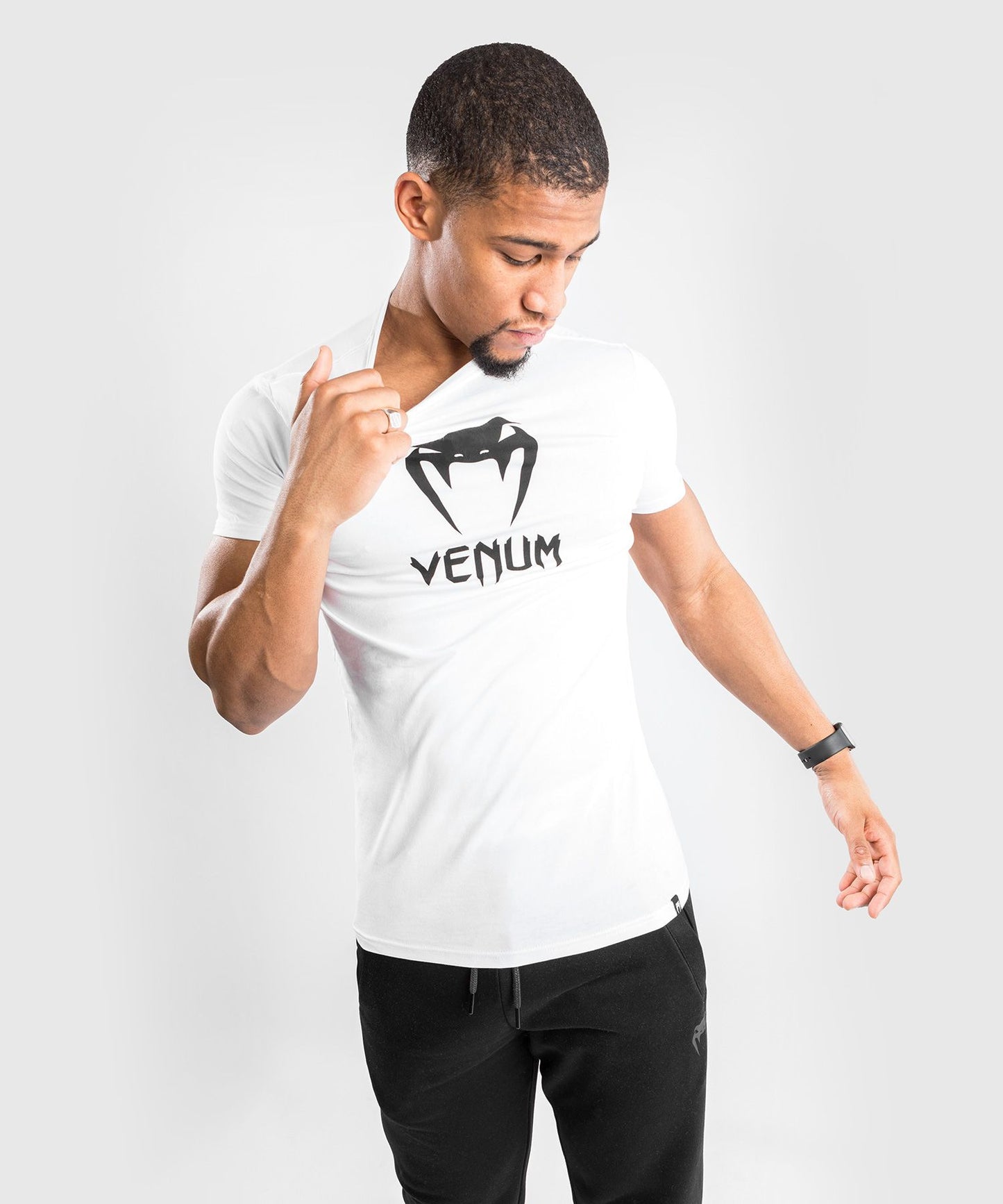 Venum Classic T-Shirt - White - The Fight Club